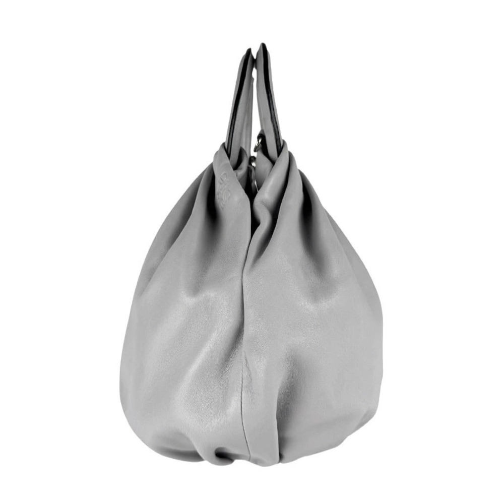Loewe Handbag Bag Shoulder Bounce Leather Gray